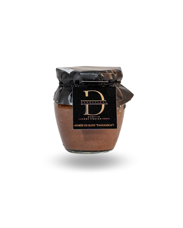 Degustibus 180g de pâté d'olives Taggiasca à l'huile d'olive extra vierge.