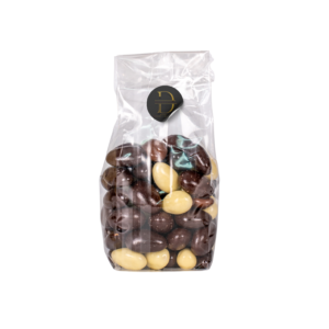 Chocolat Degustibus Noisettes enrobées de chocolat blanc, au lait et noir 50g