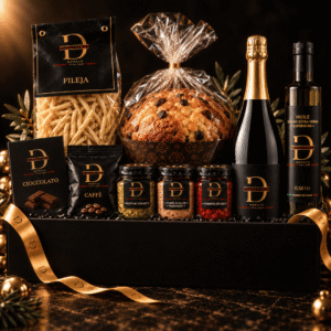 gift cadeaux regalo natale , panettone artigianale wine prosecco vino scatola regalo
