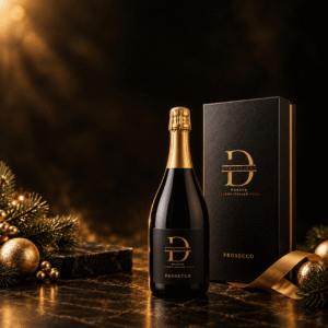 gift cadeaux regalo natale , panettone artigianale wine prosecco vino scatola regalo